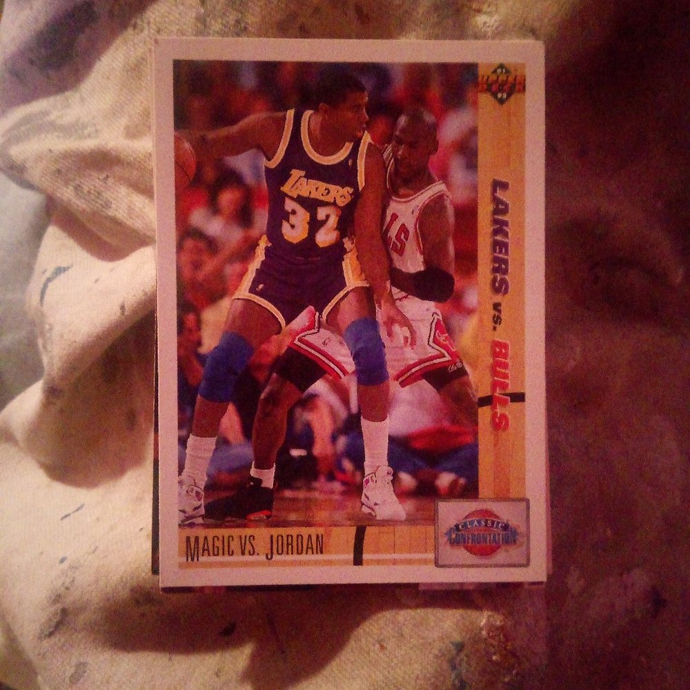 1991 Upper Deck Magic vs Jordan card #34